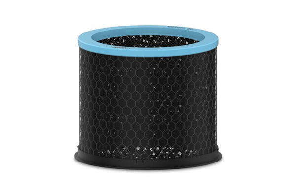 Activated carbon pellet filter.