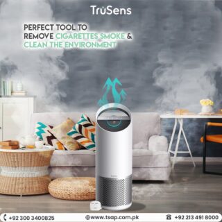Cigarette smoke is not only annoying but injurious to health too. It's hard to force someone to quit smoking but taking care of yourself is not. You can easily do that by placing an air purifier in any indoor environment where air quality is bothering you. It is a perfect tool for such an unhealthy environment. Buy our TruSens air purifier and keep yourself healthy. 
Order our TruSens air purifier now at: 
https://www.tsap.com.pk/product-category/air-purifiers 
For information click her#removesmoke .
.
.
#trusens #tsap #airpurifier #cigarettesmoke #cleanair #stayhealthy #removesmoke