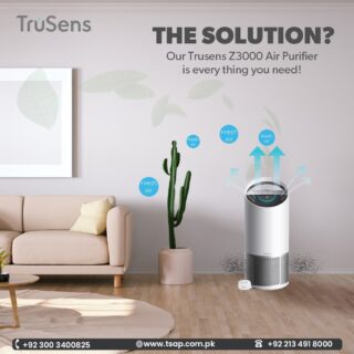 Looking for a solution to air pollution? 
It's time to stop looking and start acting! We have brought for you the best technology which can wipe out all the pollutants from the air around you. Our TruSens Air Purifier is the perfect tool for purifying the your air. 
You can place it anywhere inside your home and enjoy odor & pollutant free air. In this technologically advanced world, adopt smart and live a quality life!
To shop online visit our website
https://www.tsap.com.pk/product-category/air-purifiers/
.
.
.
.
.
#tsap #airpurifier #cleanair #DuPont #360filtration #healthylife #TruSens #purifier #purifierair #allergens #allergensafe #allergensafety #dupont #pollutants