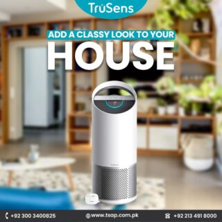Placing a TruSens Air Purifier in your house will surely result in better air quality indoors and the elimination of all sorts of germs and pollutants. Moreover, it will also add a classy look to your house making it look more attractive. 
Order now: www.tsap.com