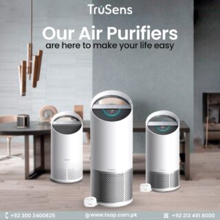 The aftereffects of using the kitchen can be very troublesome at times, especially when the post-cooking odor decides to show up. This makes kitchen interactions quite unpleasant. But not anymore! TruSens Air Purifiers are here to make your life easier; the air purifier has multiple odor filters that make the dismissal of greasy, misty and cooking smells along with clearing smoke, providing you with a more enjoyable kitchen experience every time. 
Order now: www.tsap.com.pk